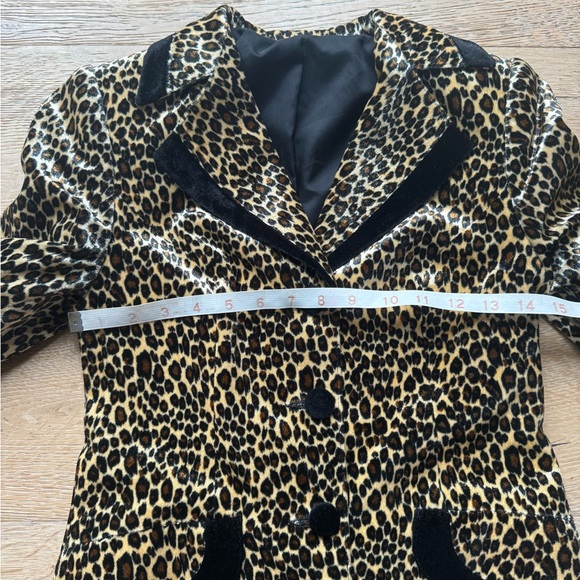 STUNNING Custom made Leopard Jacket size XSP/SP  new price firm! - Picture 6 of 10